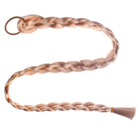 A braid on an elastic band is 80 cm, the color is blond-5