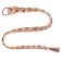 A braid on an elastic band is 80 cm, the color is blond