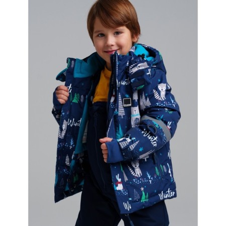 Winter jacket for a boy PlayTode, height 122 cm-3