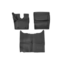 3D mats in the cabin for DAF XF 2019 -, 3 pcs.