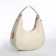 Bag Women's Baget with a zipper, milk color
