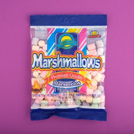 Marshmallow Guandy Mini Color, Fruit, 75 g