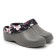 Galosha women, gray/flowers, size 37-38