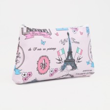 Lightning cosmetic bag, pink color