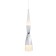 STL LUCE Sus. SL405.103.01. Bochie. 1x7 W, LED, 3000K, 350 LM, 7x7x55 cm, chromium color