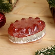 Новый год. Массажное мыло с люффой "Виски - Кола" 100 г