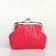 Women's wallet on the farmar, pink color