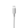 Network charger Luazon LCC-25, 2 USB, Lightning, 1 A, 1 m, black and white