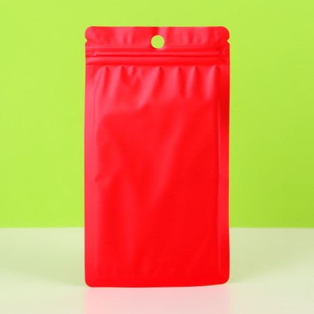 SIP-LOK package with a window, with Euroslot, red, 15.5 x 8.5 cm-3