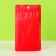 SIP-LOK package with a window, with Euroslot, red, 15.5 x 8.5 cm