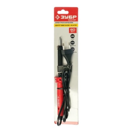 Soldering iron bison master, plastic handle, durable sting, 60 watts, 220 B-3