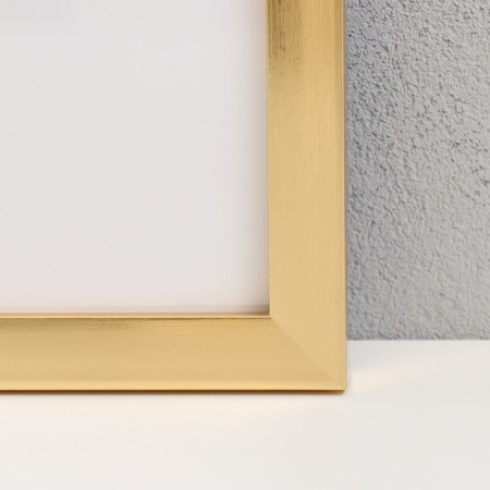 Photo frame plastic "Mira" 40x50 cm, 641811 gold (plastic screen)-2