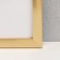 Photo frame plastic "Mira" 40x50 cm, 641811 gold (plastic screen)