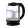 Electric kettle Luazon LSK-1801, glass, 1.8 l, 1500-1800 watts, backlight, black