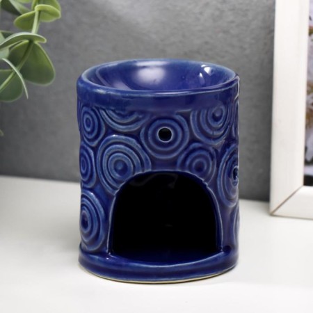 Aroma lamp ceramics "Galaxy" mix 8x6.5x6.5 cm-3