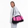 Women's sports bag, textura, average size, black/pink color