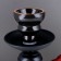 Hookah "tunch", 25 cm, 1 pipe, black