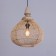 Ceiling Lamp from Rotan "Dani" 1x120W, E27, 40x40x50 cm