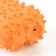 Fresh toy for dogs from latex "Bent bone", 14 cm, orange