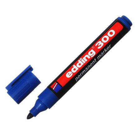 Permanent Edding E -300/3 (undead), 1.5 - 3.0 mm, blue-2