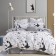Bed linen euro "Panda", size 230x250 cm, 200x220 cm, 50x70 cm - 2 pcs, 70x70 cm - 2 pcs