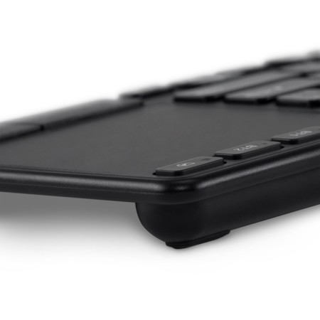 Keadlor Rick K614W Black USB Wireless Slim Multimedia Touch (1979327)-9