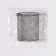 Storage for storage of manicure/cosmetic supplies, 10 × 9 cm, silver color