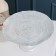 Serving dish "ancient rose", d = 28 cm, on the leg, color platinum