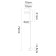 Wall lamp Arte Lamp Mirach A2142AP-10PB, LED, 10 W, 15x15x72 cm, 500 lm, copper