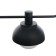Schenon lamp 3xg9 with black and gold 86x16x25.5-125 cm