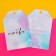Schildik floristic "Happy Moments", set of 6 pcs., 7 x 5 cm