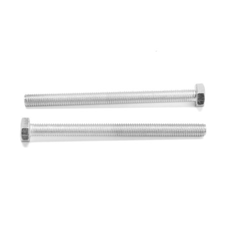 Tundra bolt, with a hexagonal head, galvanized, Din933, M8x100 mm, 2 pcs-1