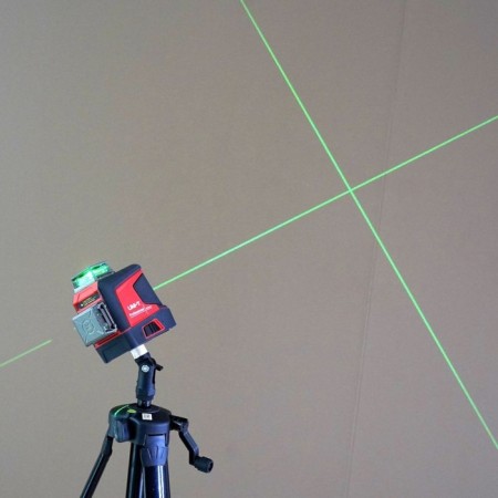 Laser NII-T LM573LD-II 117440 laser, 12 rays, 520 nm, ± 3 degrees, ± 0.3 mm/m, 40 m-2