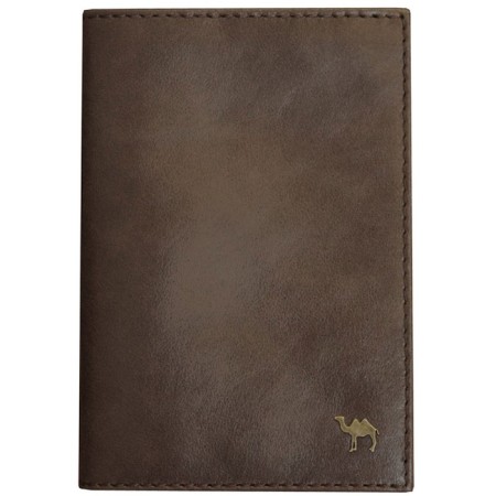Passport cover, brown color