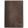 Passport cover, brown color