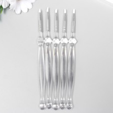 Tools for modeling and giving a set of 5 pcs acrylic, rubber 16 cm