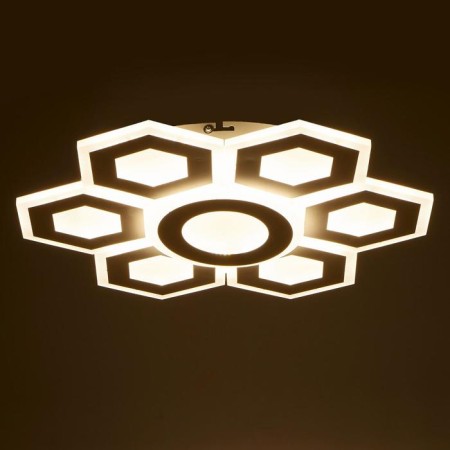 Causteen with PDU 671139/6 LED 214W Dimmer 3 modes 3000-6000k white 50x50x6.5 cm Bayerluux-4