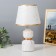 Vivian desktop "E14 40W with a white-gold 20x20x35 cm Risalux