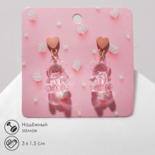 Earrings plastic 