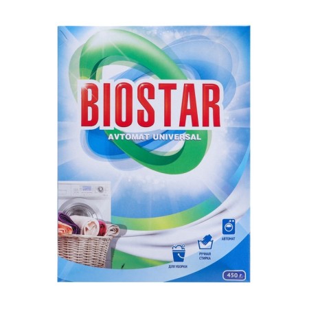 Washing powder, Biostar automatic, 450 gr