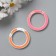 Carabiner Metal "Ring. Insert" set 2 pcs 3.6x3.6 cm