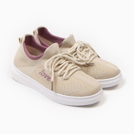 Sneakers children's, beige color, p. 33