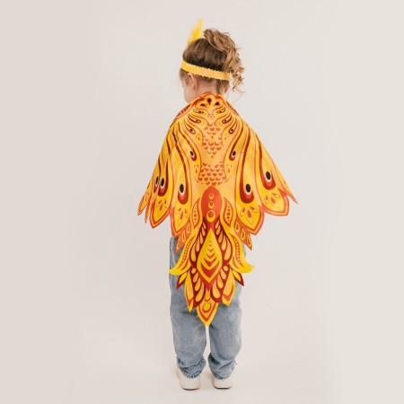 Carnival set "Fairytale Firebird" cape, bandage-3