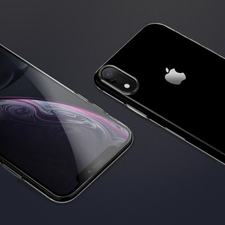 Hoco case for iPhone XR, polyurethane (TPU), thickness 0.8 mm, transparent-6