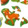 Maxi-puzzles "Forest residents", 5 puzzles, 20 details