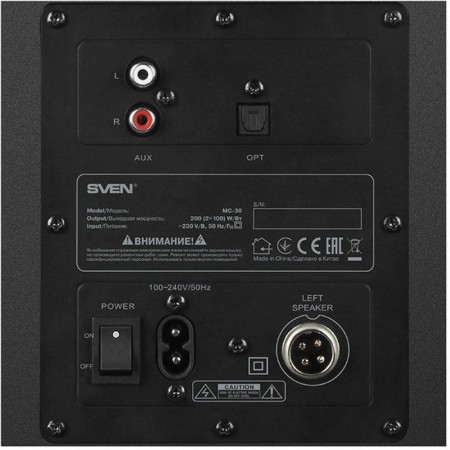 Columns Sven MC-30 2.0 Black 200W BT-7