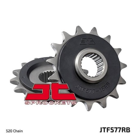 Leading star JT SPROCKETS 577.15RB, chain 520, 15 teeth