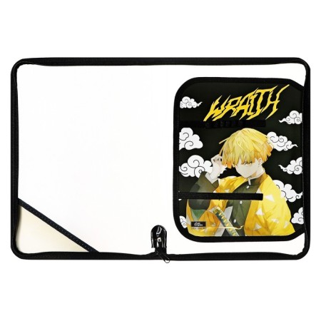 Labor folder A4, 325 x 230 x 25 mm, lightning around, folding bar, plastic, PTR-1, calligrata "Anime Blade"-3