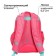 School backpack, 37 x 26 x 13 cm, ergonomic back, Calligrata ORT "Flamingo"