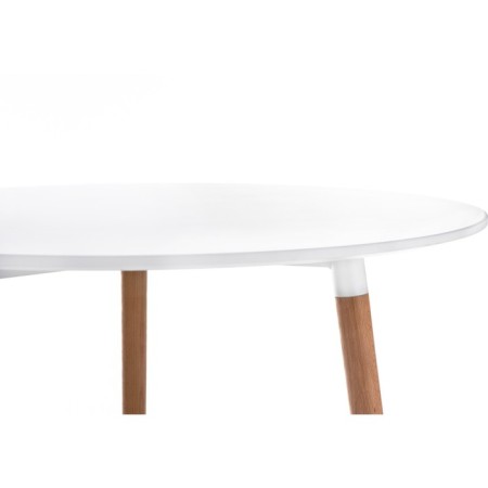 Wooden table Lorini Buka array, natural 80x80x73 cm-1